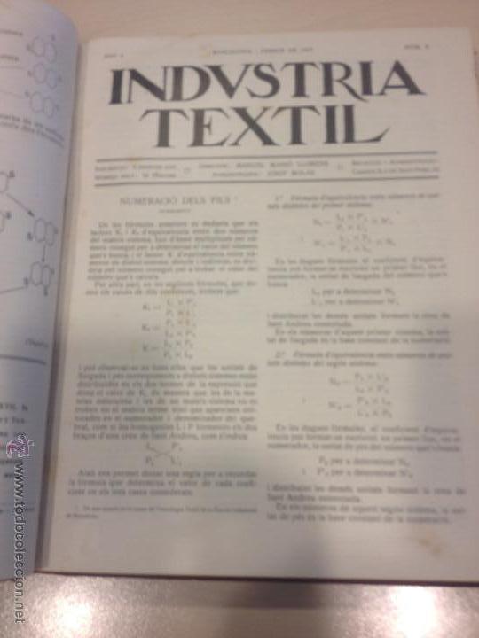 Coleccionismo de Revistas y Peri&oacute;dicos: Industria textil, a&ntilde;o I y II , 24 revistas 1917/18