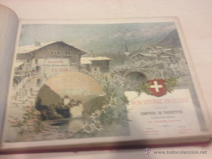 Collectionnisme de Revues et Journaux: Mon voyager en suisse . Chocolates suchard .