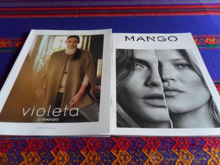 Coleccionismo de revistas y peri&oacute;dicos: VIOLETA BY MANGO VICKY MART&Iacute;N BERROCAL KATE MOSS CARA DELEVINGNE. REGALO CAT&Aacute;LOGO DERHY.
