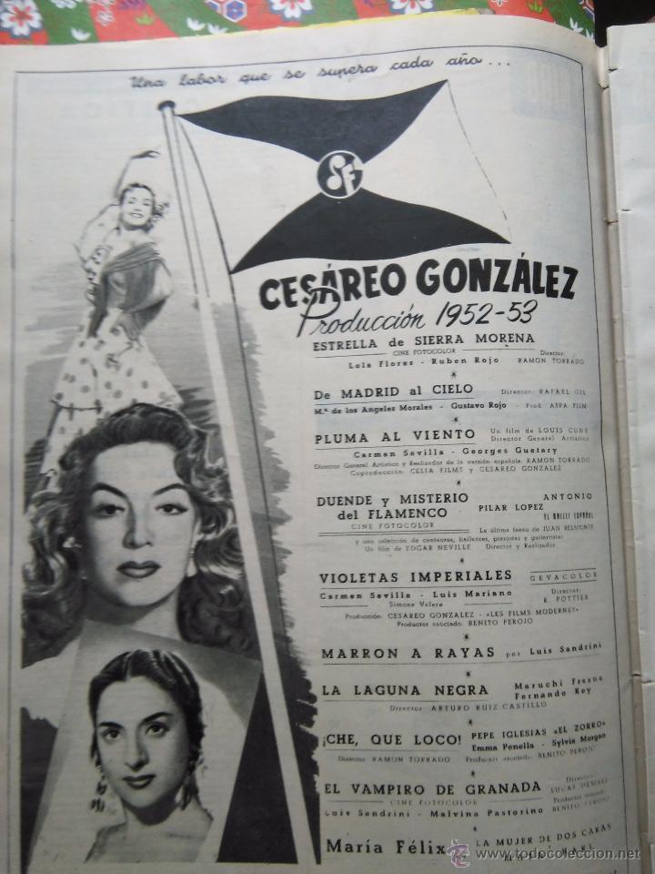 Coleccionismo de Revistas y Peri&oacute;dicos: RECORTE mariA FELIX CARMEN SEVILLA LOLA FLORES