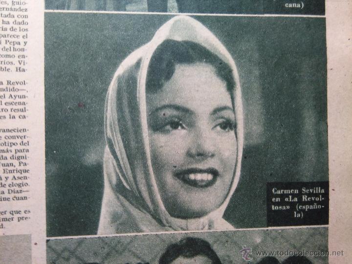 Coleccionismo de Revistas y Peri&oacute;dicos: recorte carmen sevilla