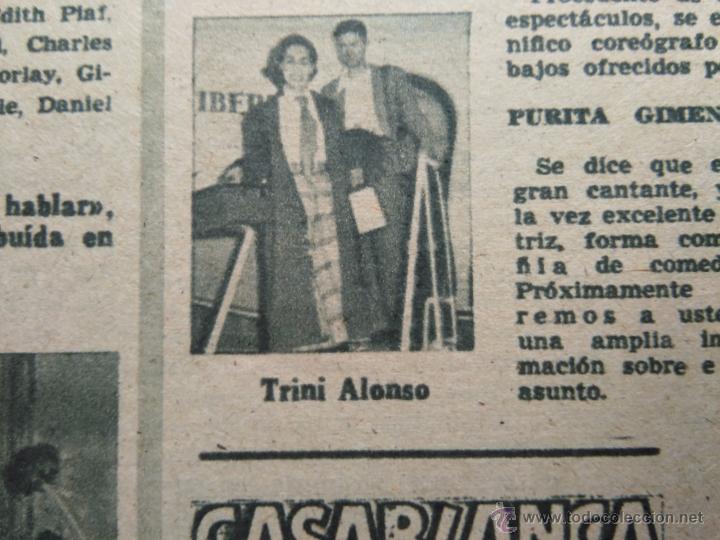 Collectionnisme de Revues et Journaux: recorte TRINI ALONSO