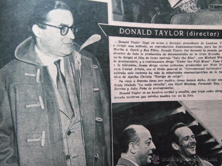 Collectionnisme de Revues et Journaux: recorte DONALD TAYLOR