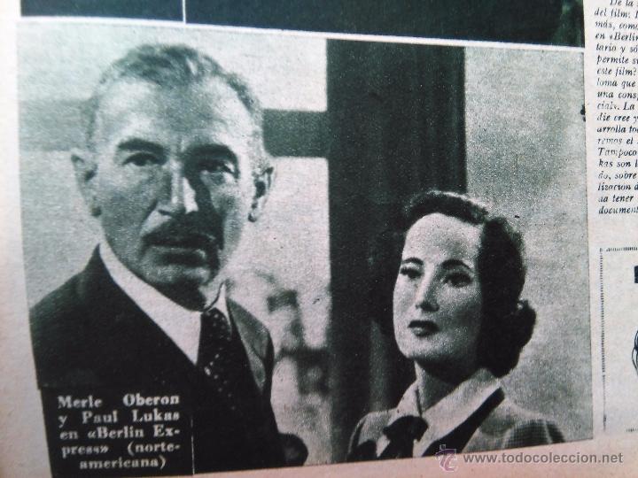 Collectionnisme de Revues et Journaux: recorte MERLE OBERON
