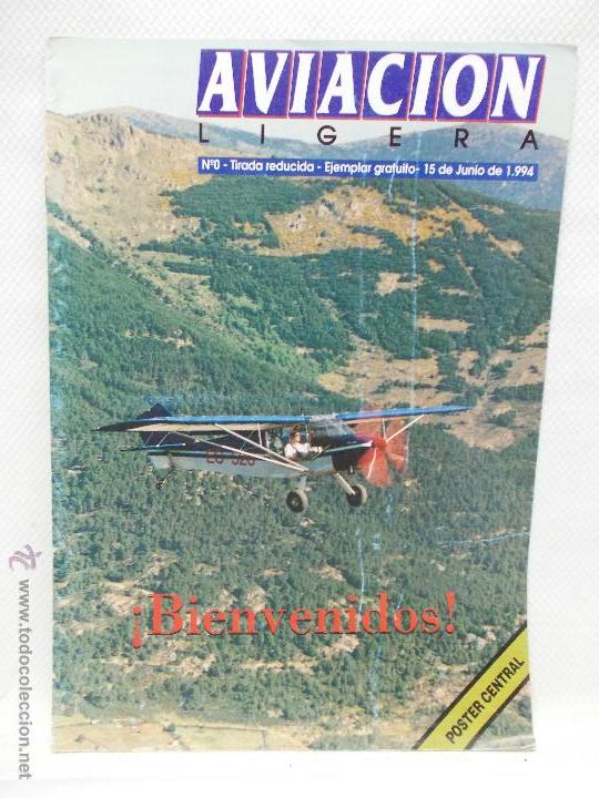 Coleccionismo de Revistas y Peri&oacute;dicos: REVISTA AVIACION LIGERA, NUMERO CERO