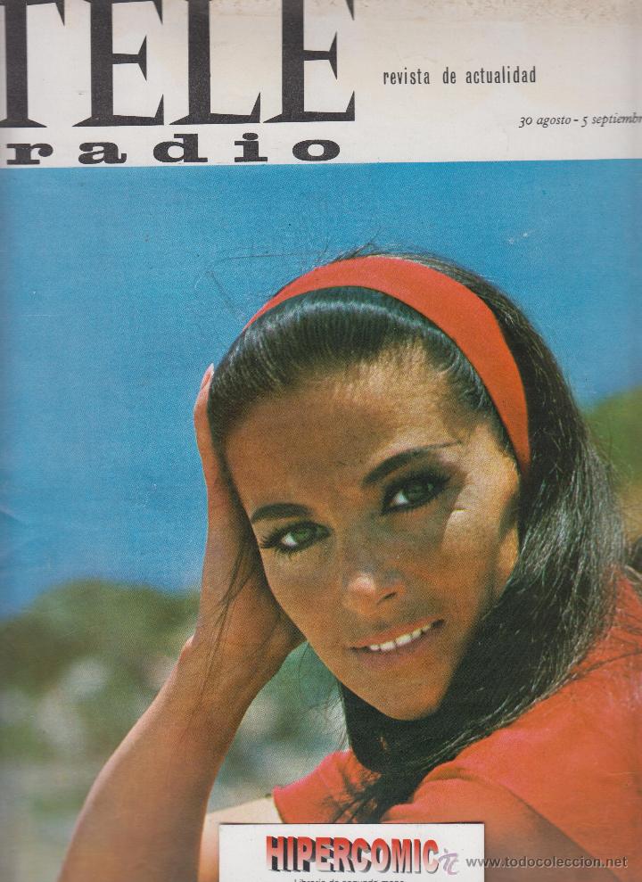 Collectionnisme de Revues et Journaux: TELE RADIO N&ordm; 401 SEPTIEMBRE 1965, ANA MARIA PIERANGELI, MICHELE MORGAN, COPA DAVIS