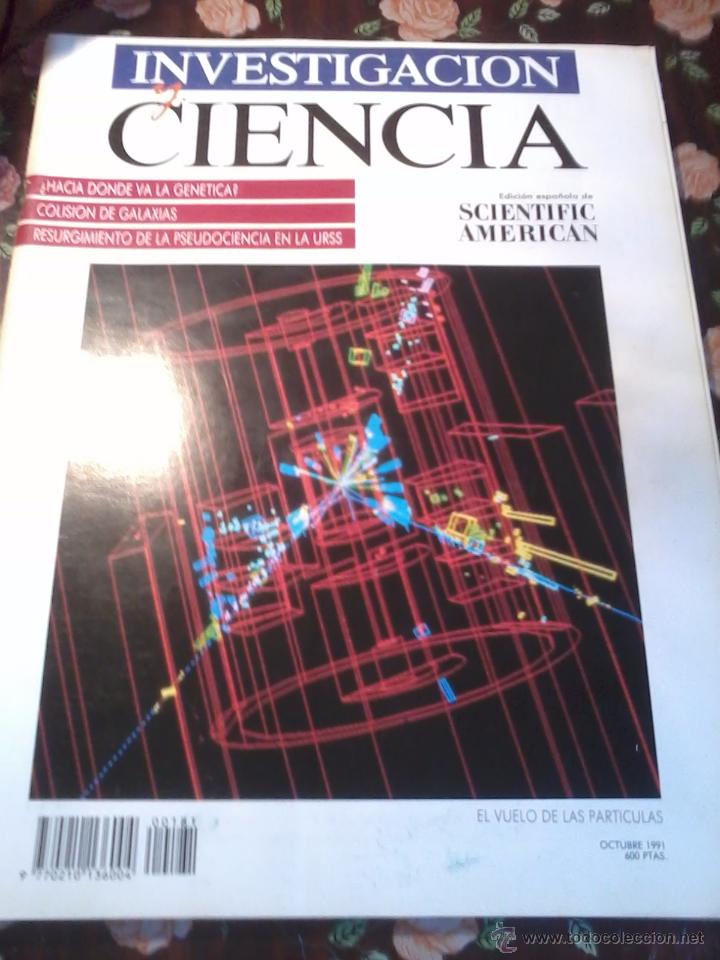 Colecionismo de Revistas e Jornais: REVISTA INVESTIGACION Y CIENCIA. SCIENTIFIC AMERICAN OCTUBRE 1991. B3R