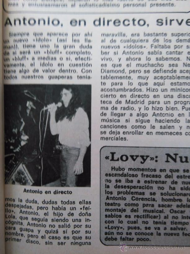Coleccionismo de Revistas y Peri&oacute;dicos: recorte ANTONIO FLORES