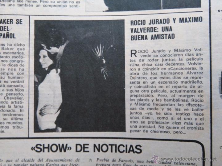 Coleccionismo de Revistas y Peri&oacute;dicos: recorte rocio JURADO