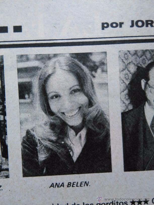 Coleccionismo de Revistas y Peri&oacute;dicos: recorte ANA BELEN