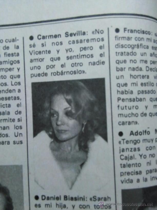 Coleccionismo de Revistas y Peri&oacute;dicos: recorte CARMEN SEVILLA