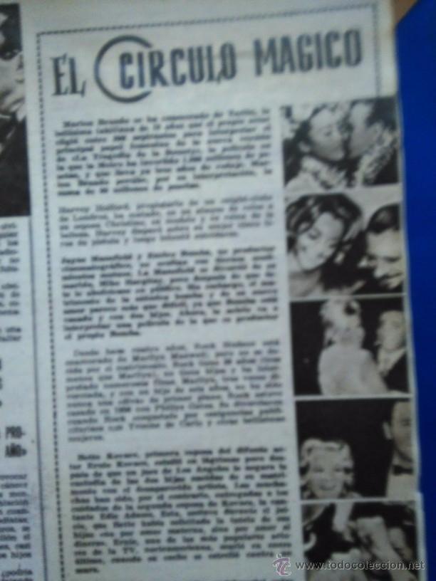 Coleccionismo de Revistas y Peri&oacute;dicos: RECORTE MARLON BRANDO