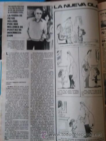 Coleccionismo de Revistas y Peri&oacute;dicos: RECORTE PETER SELLER
