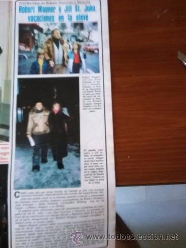Coleccionismo de Revistas y Peri&oacute;dicos: RECORTE ROBERT WAGNER