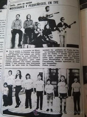 Coleccionismo de Revistas y Peri&oacute;dicos: recorte MOCEDADES SERGIO Y ESTIBALIZ