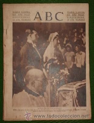 Coleccionismo de revistas y peri&oacute;dicos: REVISTA ABC. DIARIO ILUSTRADO. A&Ntilde;O TRIGESIMOPRIMERO.  OCTUBRE 1935.  A-REV-1177