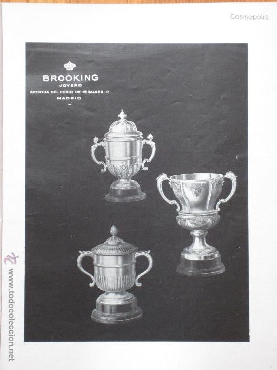 Coleccionismo de Revistas y Peri&oacute;dicos: Publicidad Booking Joyero - 1929