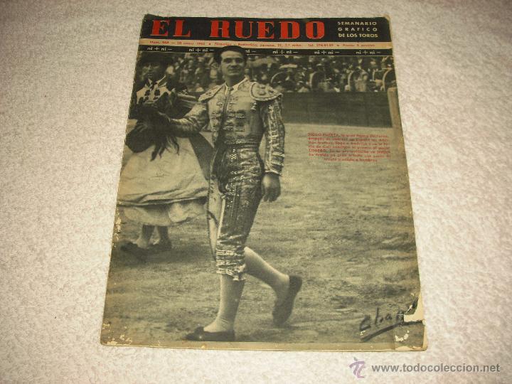 Collection Magazines and Newspapers: EL RUEDO . SEMANARIO DE LOS TOROS N. 968 . EN PORTADA DIEGO PUERTA 1963