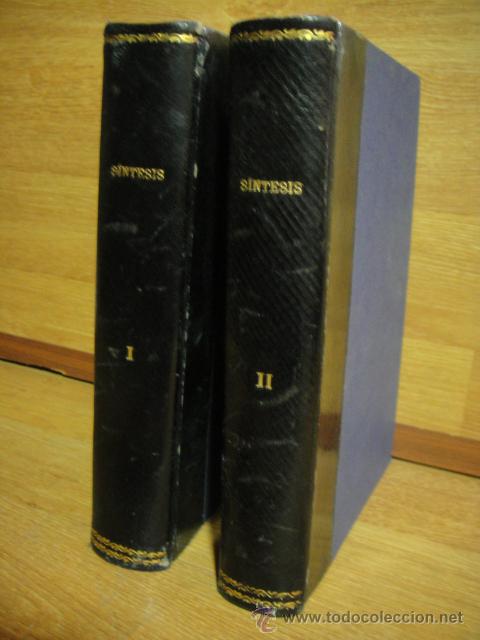 Coleccionismo de Revistas y Peri&oacute;dicos: revista sintesis , 12 primeros  numeros en dos tomos a&ntilde;o 1946 completo
