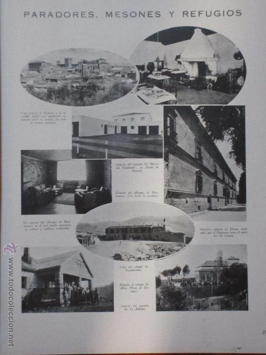 Coleccionismo de Revistas y Peri&oacute;dicos: Paradores, mesones y refugios ( del Patronato Nacional de Turismo P.N.T.)  - 1931