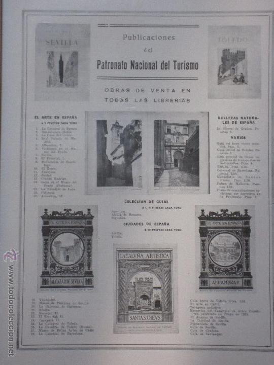 Coleccionismo de Revistas y Peri&oacute;dicos: Publicidad publicaciones del Patronato Nacional de Turismo P.N.T. - 1931