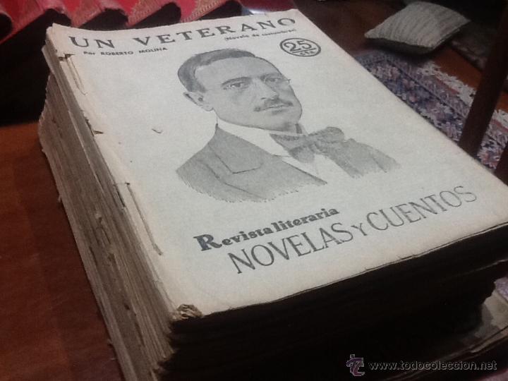 Collectionnisme de Revues et Journaux: Novelas y cuentos, revista literaria, lote 50 revistas.