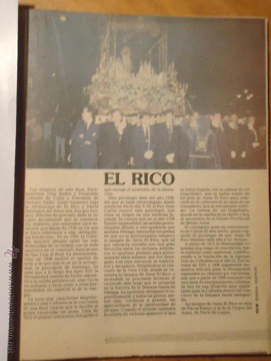 Coleccionismo de Revistas y Peri&oacute;dicos: ANTIGUO ARTICULO SEMANA SANTA DE MALAGA CAPITAL - VIRGEN DEL AMOR EL RICO