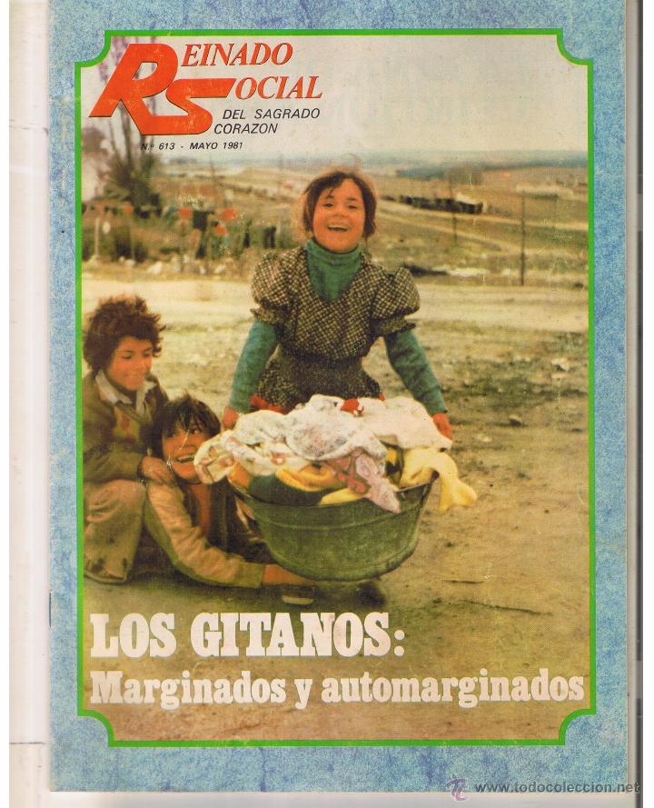 Coleccionismo de revistas y peri&oacute;dicos: REINADO SOCIAL DEL SAGRADO CORAZ&Oacute;N. N&ordm; 613. MAYO 1981.(P/B9)