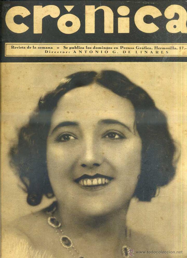 Sammeln von Zeitschriften und Zeitungen: REVISTA CR&Oacute;NICA N&ordm; 72 - 29 MARZO 1931