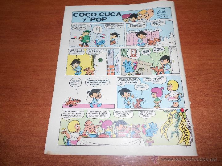 Collection Magazines and Newspapers: RECORTE DE PRENSA 1964: HISTORIETA DE COCO, CUCA Y POP