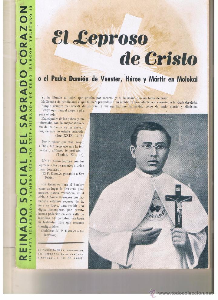 Coleccionismo de Revistas y Peri&oacute;dicos: REINADO SOCIAL DEL SAGRADO CORAZ&Oacute;N. N&ordm; 202. (P/B9)