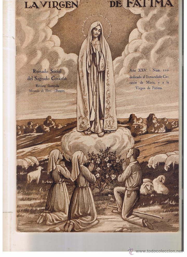 Coleccionismo de Revistas y Peri&oacute;dicos: REINADO SOCIAL DEL SAGRADO CORAZ&Oacute;N. N&ordm; 210. (P/B9)