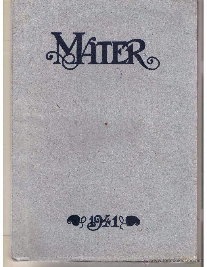 Coleccionismo de revistas y peri&oacute;dicos: MATER ADMIRABILIS. ANTIGUAS ALUMNAS SAGRADO CORAZ&Oacute;N.  MADRID, DICIEMBRE 1941. (P/B9)