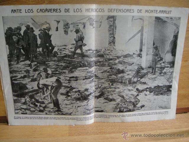 Coleccionismo de Revistas y Peri&oacute;dicos: revista mundo grafico , a&ntilde;o 1921 - ocupacion de monte arruit