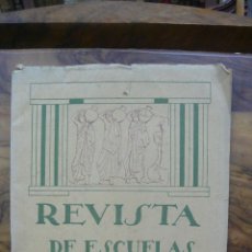 Coleccionismo de Revistas y Periódicos: REVISTA DE ESCUELAS NORMALES. NÚM. 43. AÑO V. 1927. 