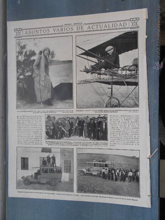 Collezionismo di Riviste e Giornali: hln- 1912- SAntander, Argentinita, Loygorri, LLerena, A coru&ntilde;a, Casanueva, toledo, Renault
