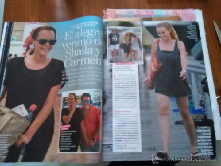Coleccionismo de Revistas y Peri&oacute;dicos: RECORTE shaila y carmen morales hijas de rocio durcal y antonio junior