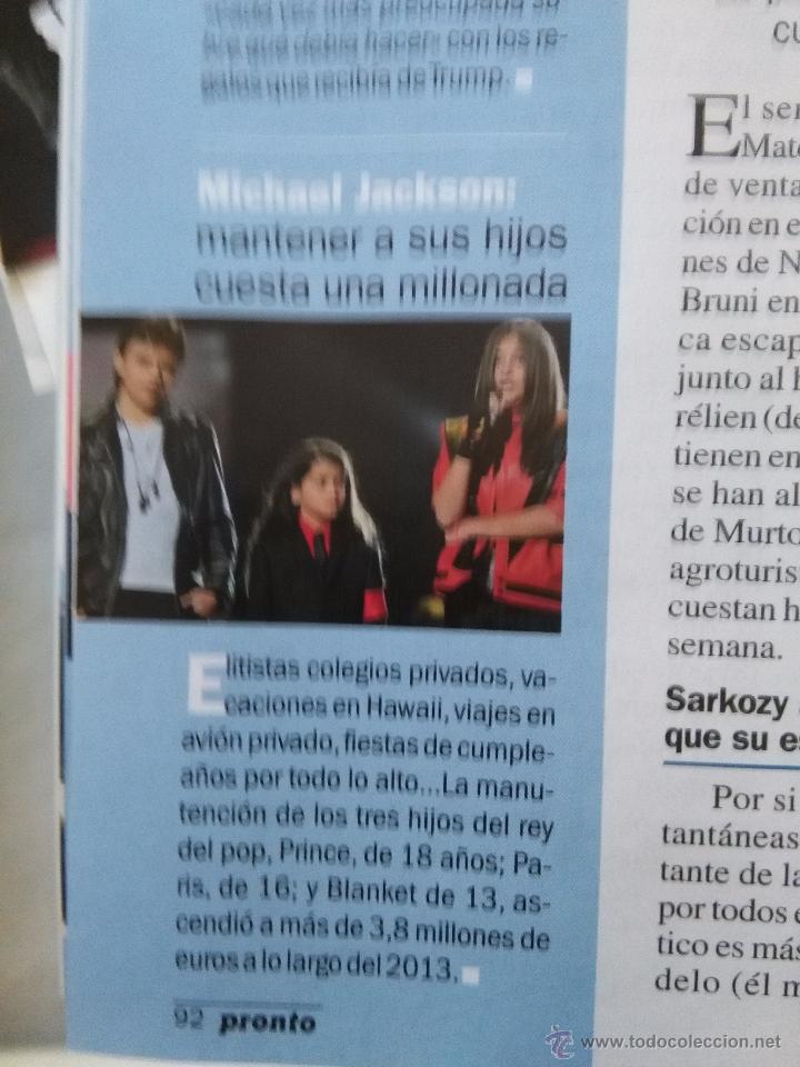 Coleccionismo de Revistas y Peri&oacute;dicos: RECORTE michael jackson lisa marie presle