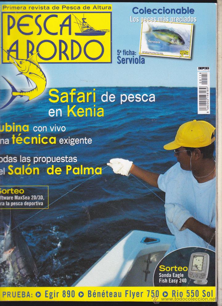 Collectionnisme de Revues et Journaux: PRIMERA REVISTA DE PESCA DE ALTURA , PESCA A BORDO &middot;&middot;&middot;N&ordm; 118 .