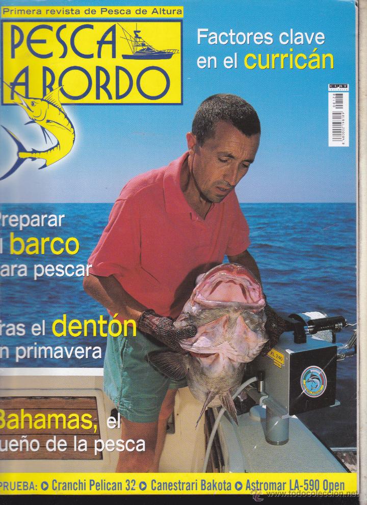 Collectionnisme de Revues et Journaux: PRIMERA REVISTA DE PESCA DE ALTURA , PESCA A BORDO &middot;&middot;&middot;N&ordm; 128 .