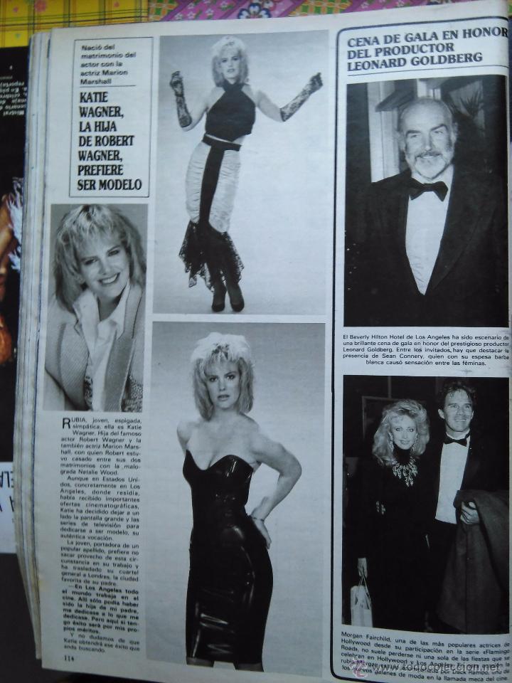 Collection Magazines and Newspapers: recorte katie wagner hija de robert wagner