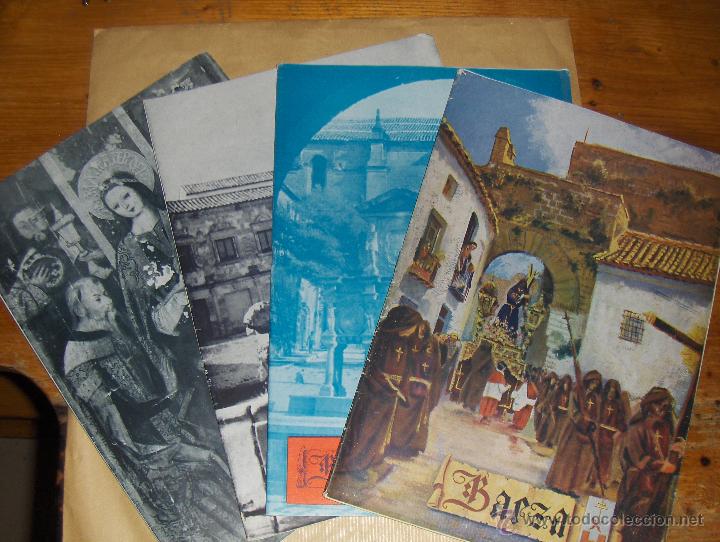 Coleccionismo de Revistas y Peri&oacute;dicos: BAEZA, REVISTA TRIMESTRAL ILUSTRADA, COMPLETA. 8 NUMEROS A FALTA DEL 6, 1955.