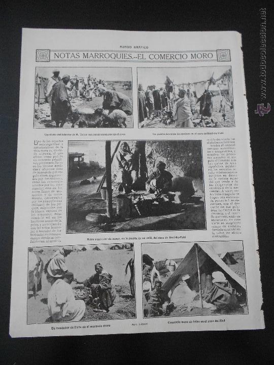 Coleccionismo de revistas y peri&oacute;dicos: hln- 1914- marruecos, beni-bu-yahi, im&aacute;genes de la vida en marruecos