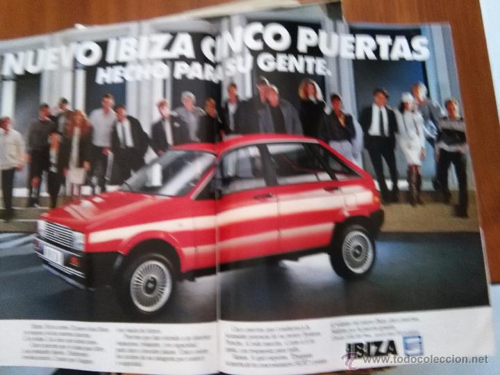 Coleccionismo de revistas y peri&oacute;dicos: recorte anuncio vintage seat ibiza cinco puertas