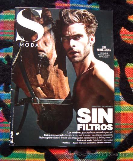 Coleccionismo de Revistas y Peri&oacute;dicos: Revista S MODA / JON KORTAJARENA, JUSTIN THEROUX