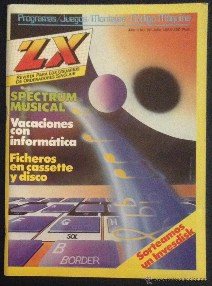 Coleccionismo de Revistas y Peri&oacute;dicos: revista para los usuarios de ordenadores sinclair zx a&ntilde;o 2 numero n&ordm; 20 1985