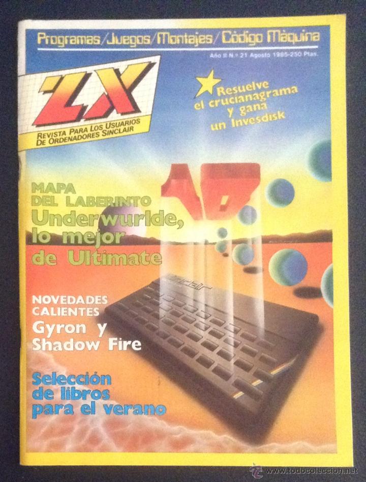 Coleccionismo de Revistas y Peri&oacute;dicos: revista para los usuarios de ordenadores sinclair zx a&ntilde;o 2 numero n&ordm; 21 1985
