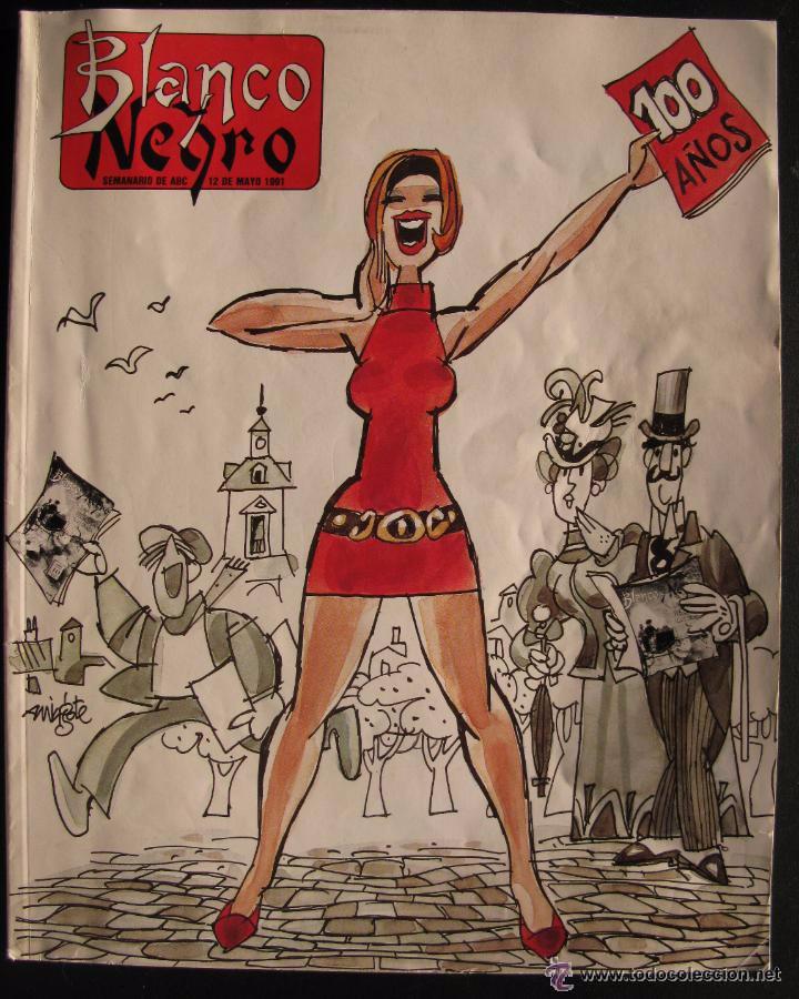 Collezionismo di Riviste e Giornali: BLANCO Y NEGRO CIEN A&Ntilde;OS - 12 MAYO 1991 -428 P&Aacute;GINAS LOT200