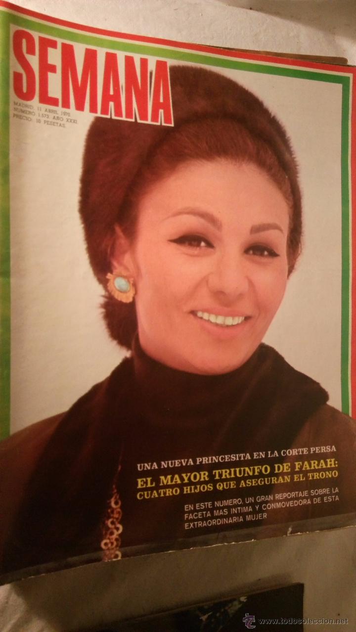 Collezionismo di Riviste e Giornali: SEMANA farad diva princesa en la corte persa