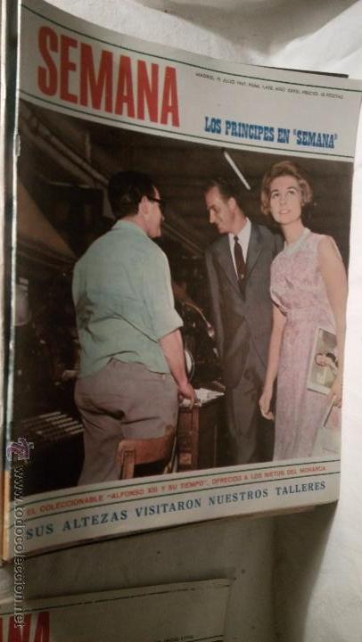 Collection Magazines and Newspapers: SEMANA LOS PRINCIPES EN SEMANA. NUMERO 1430, JULIO DE 1967 LOT200